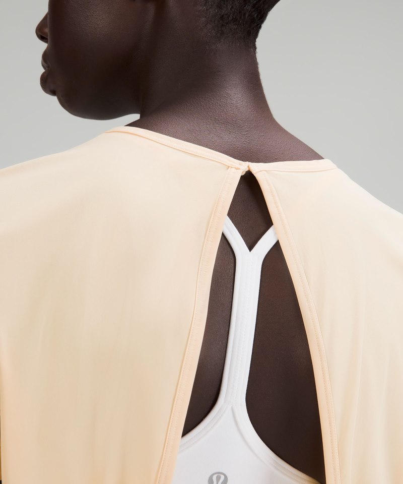 Lululemon Lightweight High-Neck Romper Prosecco Online Outlet Sale