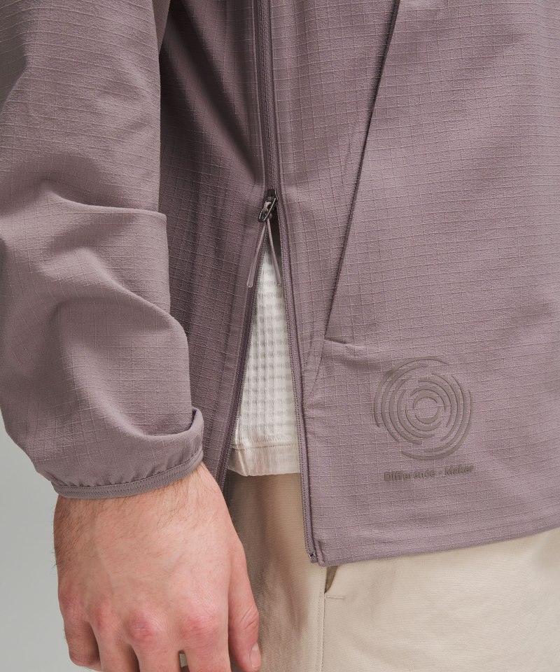 Lululemon Packable Anorak *Earth Day Lunar Rock Online Outlet Sale