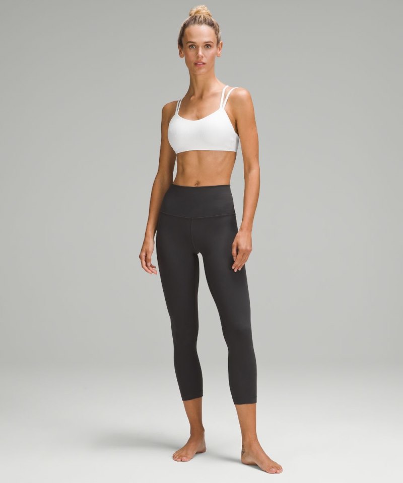 Lululemon Like a Cloud Ribbed Bra *Light Support, B / C Cup White Online Outlet Sale