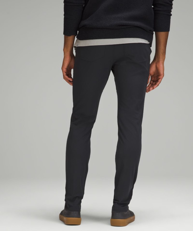 Lululemon ABC Skinny-Fit 5 Pocket Pant 34"L *Warpstreme Obsidian Online Outlet Sale
