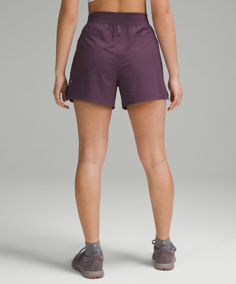 Lululemon License to Train High-Rise Short 4" Grape Thistle Online Outlet Sale