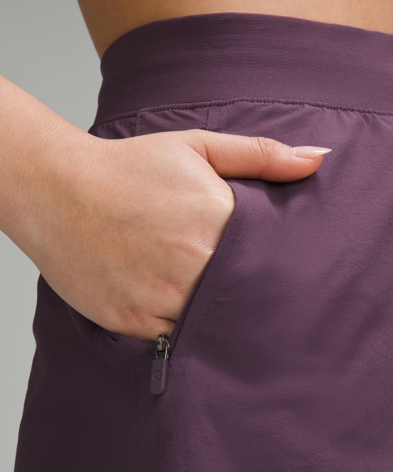 Lululemon License to Train High-Rise Short 4" Grape Thistle Online Outlet Sale