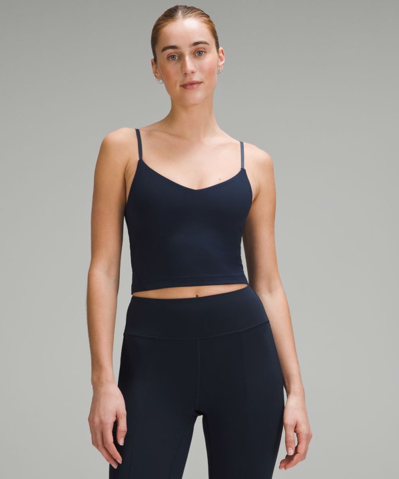 Lululemon lululemon Align™ Cropped Cami Tank Top *A / B Cup True Navy Online Outlet Sale