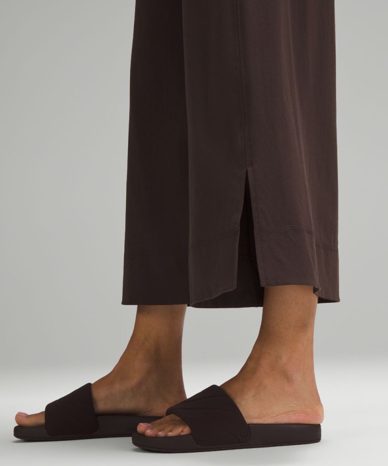 Lululemon Stretch Woven High-Rise Wide-Leg Cropped Pant Espresso (not available) Online Outlet Sale