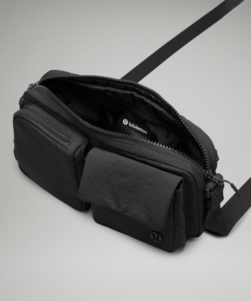 Lululemon Multi-Pocket Crossbody Bag 2.5L Black Online Outlet Sale