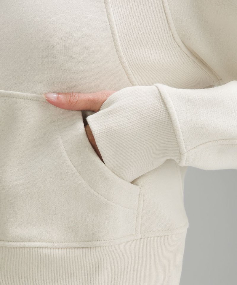 Lululemon Scuba Oversized Hoodie Bone Online Outlet Sale
