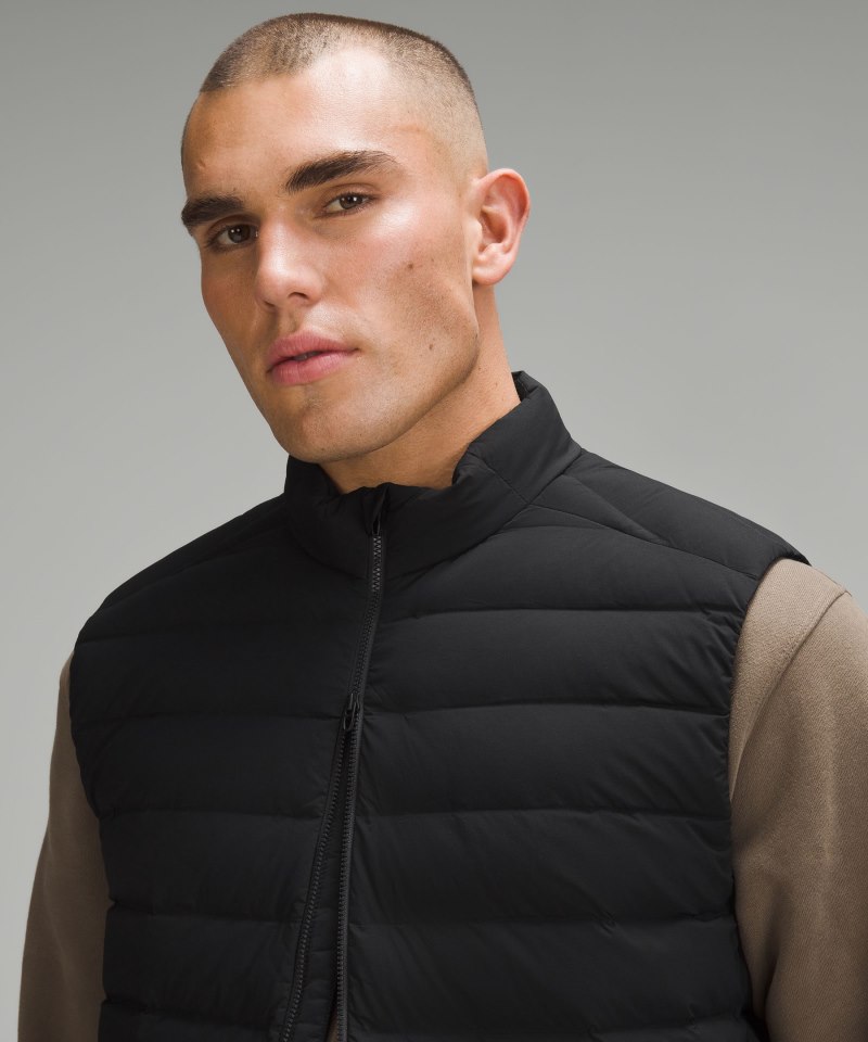 Lululemon Navigation Down Vest Black Online Outlet Sale