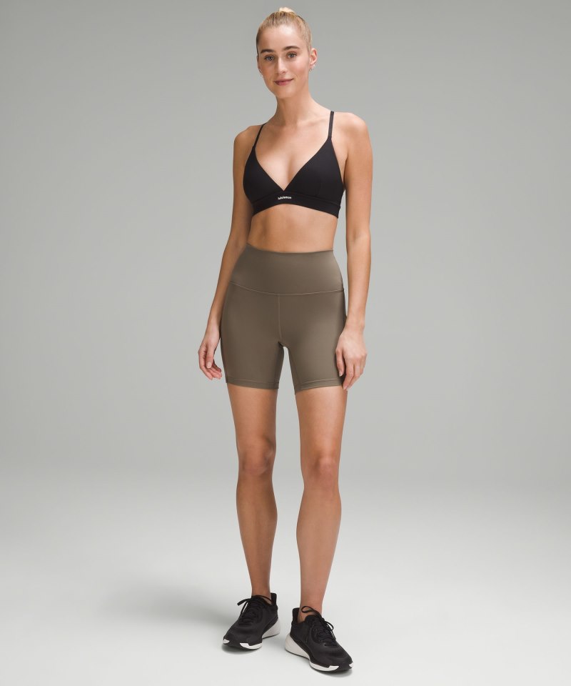 Lululemon Wunder Train High-Rise Short with Pockets 6" Nomad Online Outlet Sale