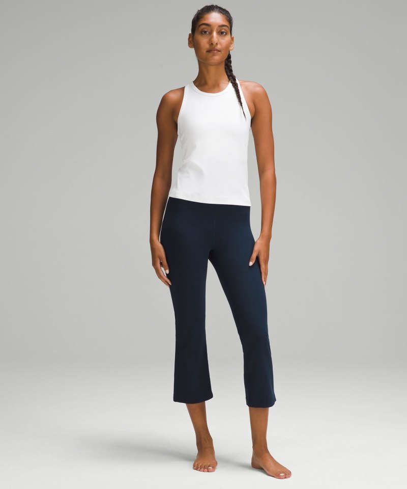 Lululemon Groove Super-High-Rise Crop 23" *Nulu True Navy Online Outlet Sale