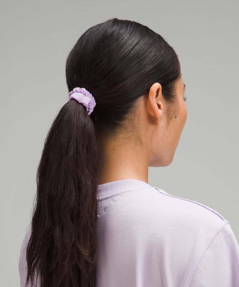 Lululemon Skinny Scrunchies *6 Pack Sakura Pink / Coral Kiss / Beaming Yellow / Wander Teal / Sinatra Blue / Purple Cosmos Online Outlet Sale