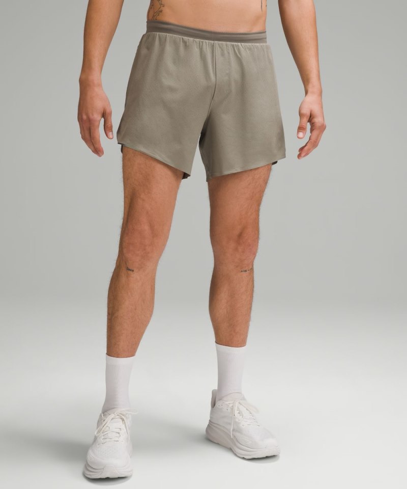Lululemon Fast and Free Lined Short 6" Carbon Dust Online Outlet Sale