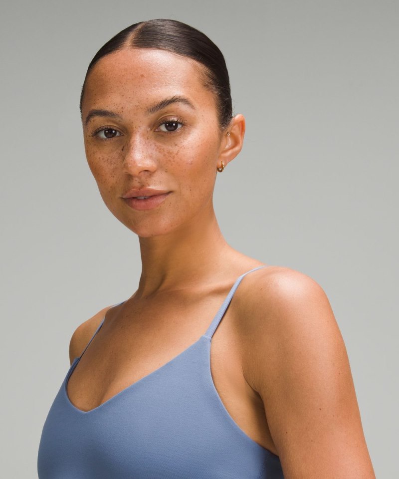 Lululemon lululemon Align™ Cropped Cami Tank Top *A / B Cup Oasis Blue Online Outlet Sale