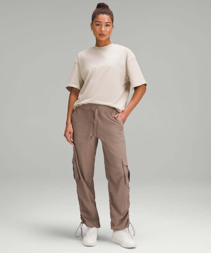 Lululemon Dance Studio Relaxed-Fit Mid-Rise Cargo Pant Taupetastic Online Outlet Sale