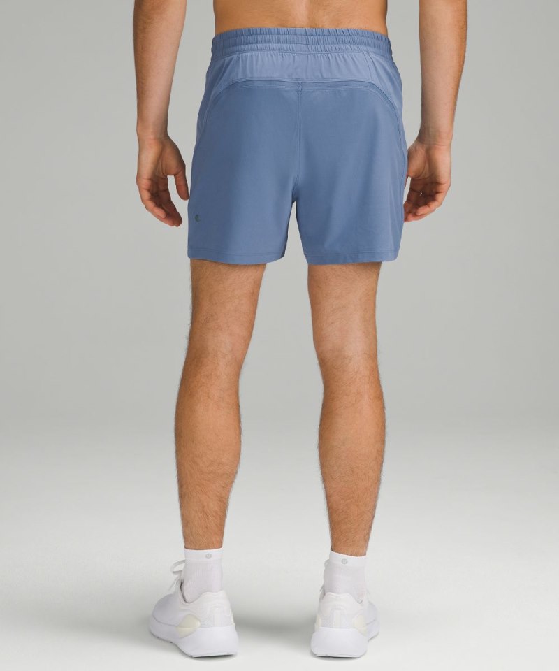 Lululemon Pace Breaker Linerless Short 5" Oasis Blue Online Outlet Sale