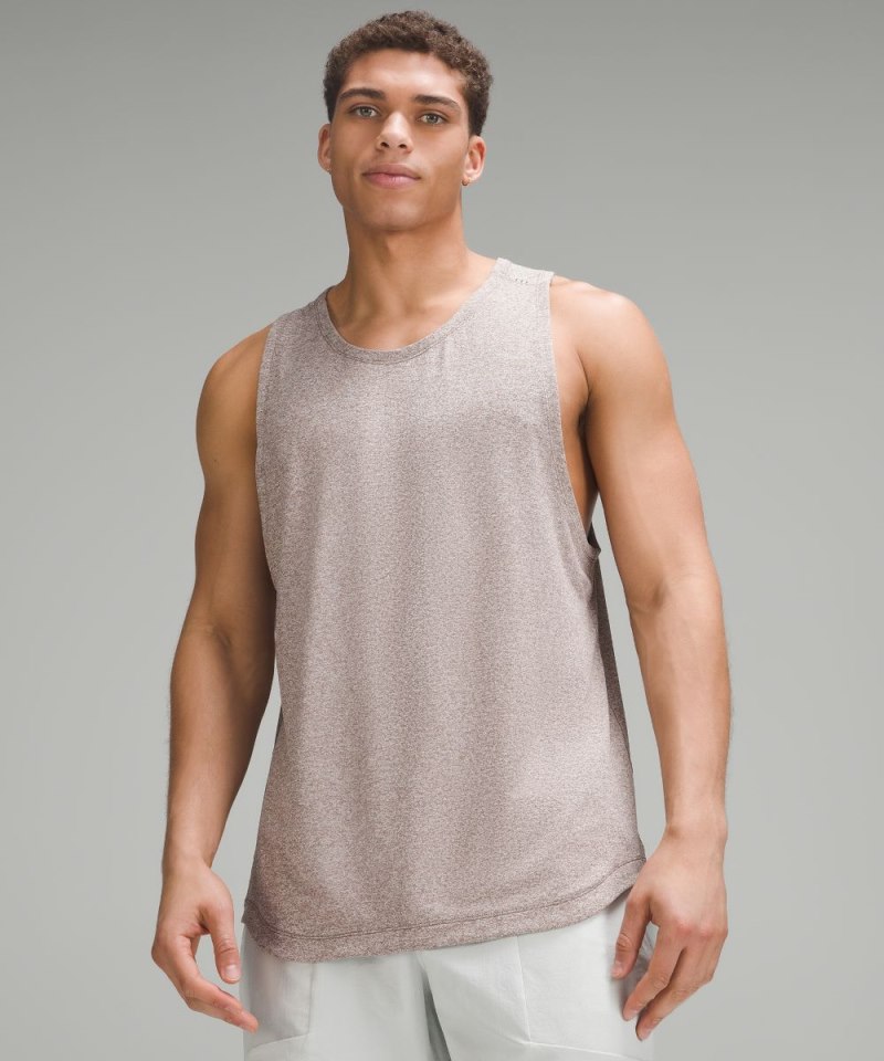 Lululemon License to Train Tank Top Heathered Taupetastic (not available) Online Outlet Sale