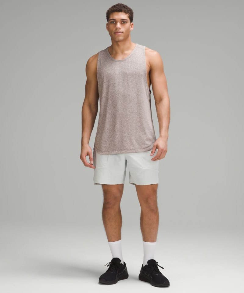 Lululemon License to Train Tank Top Heathered Taupetastic (not available) Online Outlet Sale