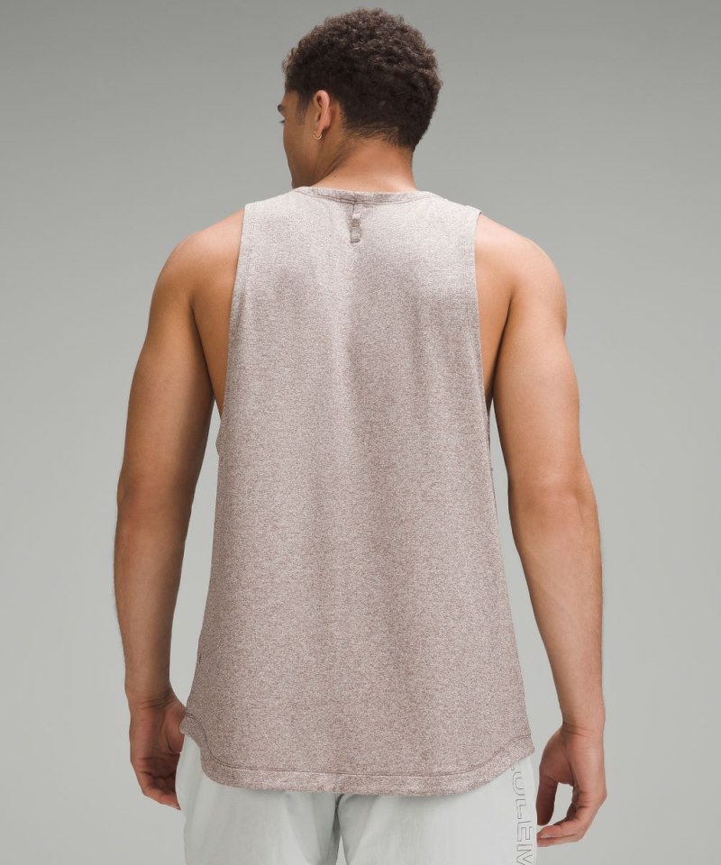 Lululemon License to Train Tank Top Heathered Taupetastic (not available) Online Outlet Sale