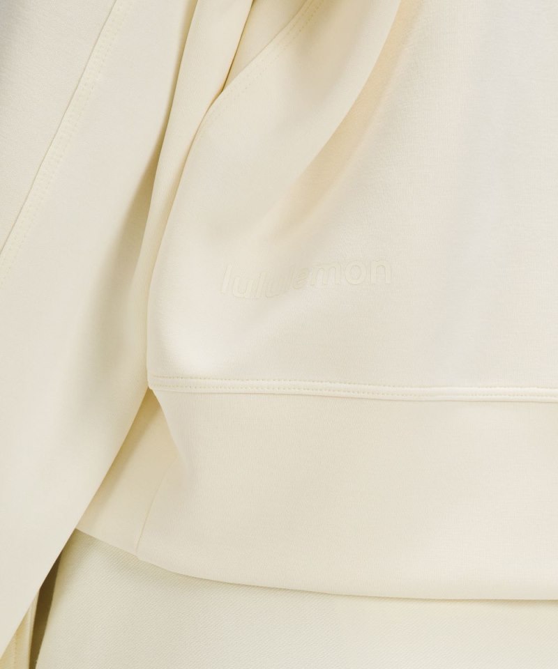 Lululemon Softstreme Perfectly Oversized Cropped Crew Sundance Online Outlet Sale