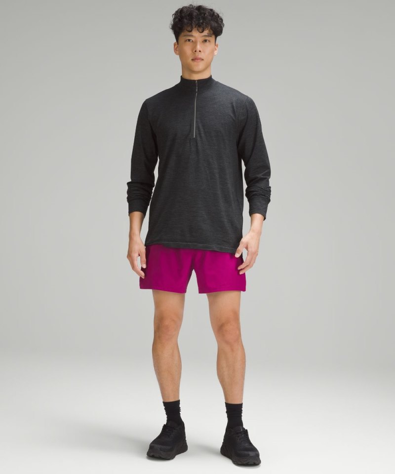 Lululemon Pace Breaker Linerless Short 5" Magenta Purple Online Outlet Sale