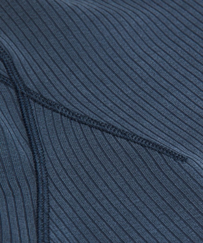 Lululemon Ribbed Softstreme Slim-Fit Tank Dress True Navy Online Outlet Sale