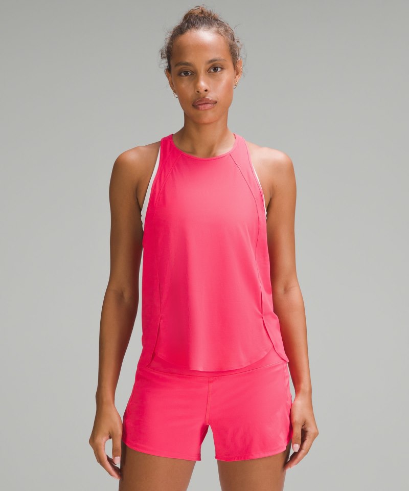 Lululemon High-Ventilation Running Tank Top Lip Gloss Online Outlet Sale