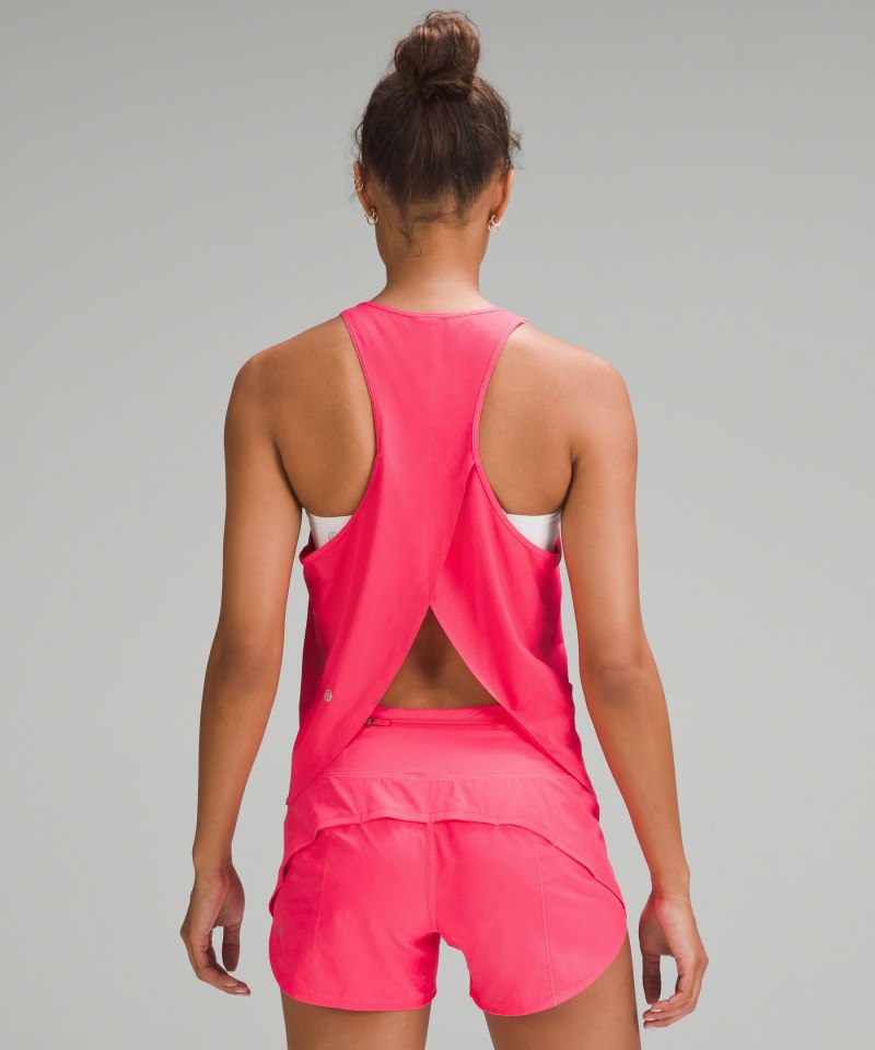 Lululemon High-Ventilation Running Tank Top Lip Gloss Online Outlet Sale