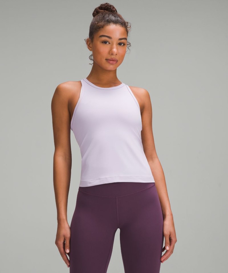 Lululemon lululemon Align™ Waist-Length Racerback Tank Top Lilac Ether Online Outlet Sale