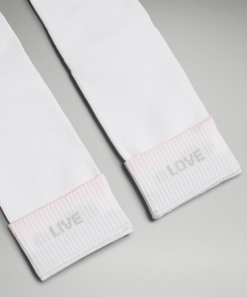Lululemon Men's Daily Stride Comfort Crew Sock White Online Outlet Sale
