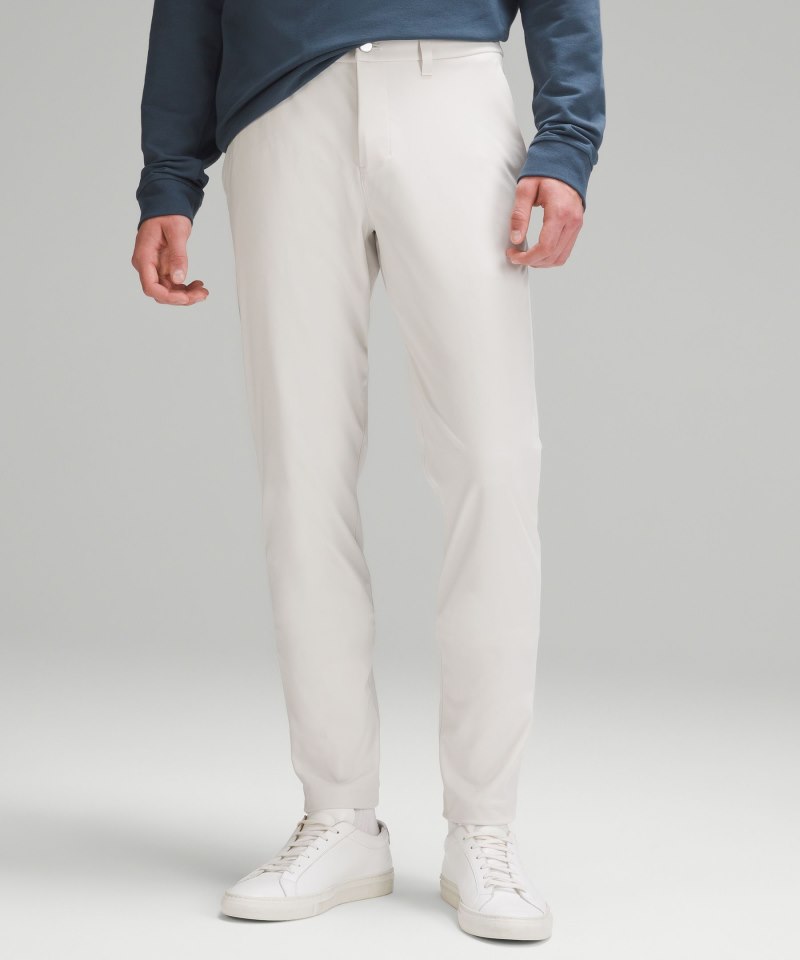 Lululemon ABC Slim-Fit Trouser 32" *Warpstreme Bone Online Outlet Sale