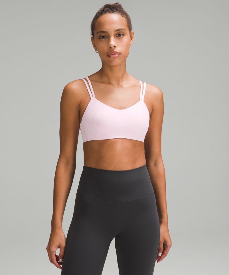Lululemon Like a Cloud Ribbed Bra *Light Support, B / C Cup Meadowsweet Pink Online Outlet Sale