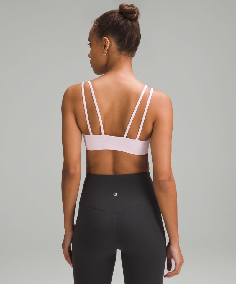 Lululemon Like a Cloud Ribbed Bra *Light Support, B / C Cup Meadowsweet Pink Online Outlet Sale