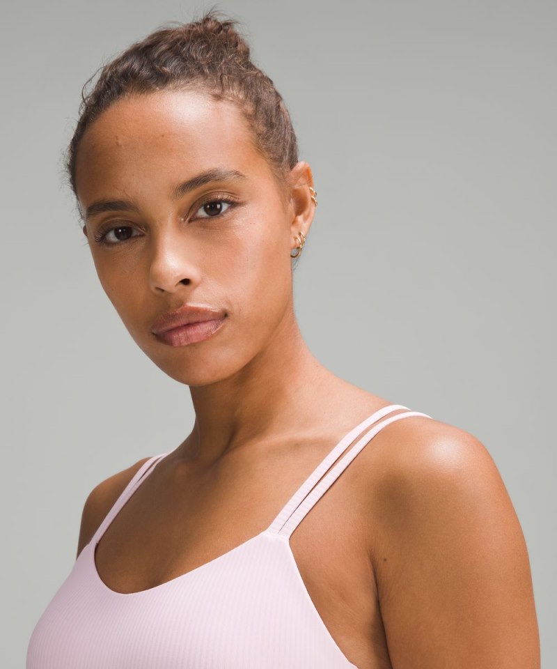 Lululemon Like a Cloud Ribbed Bra *Light Support, B / C Cup Meadowsweet Pink Online Outlet Sale