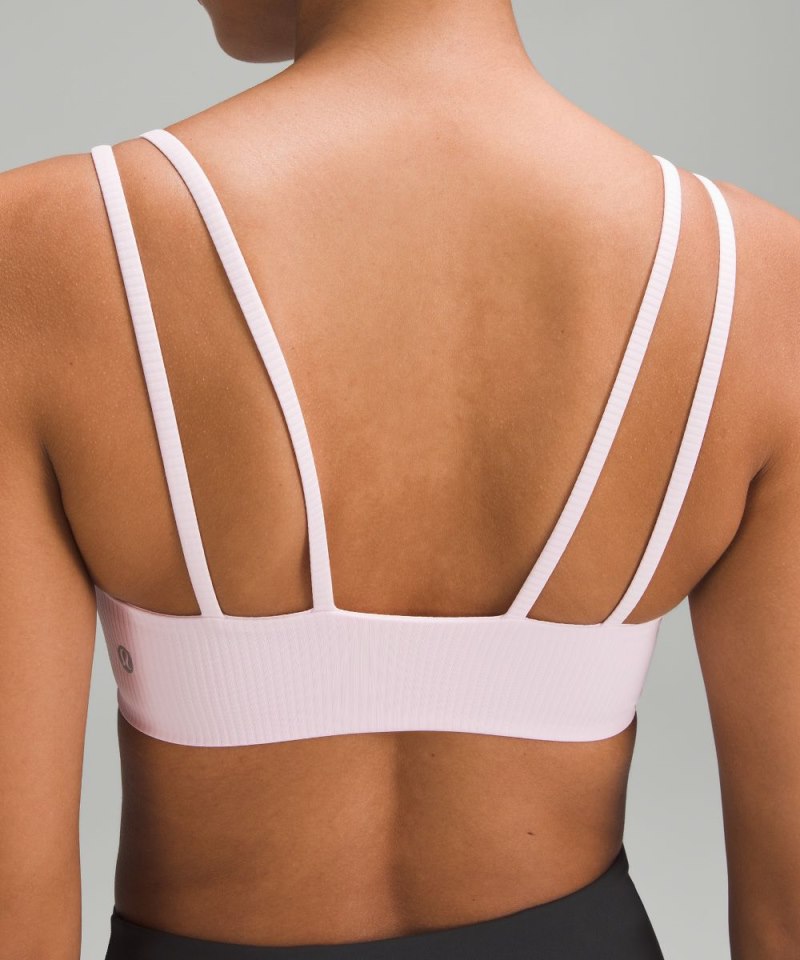 Lululemon Like a Cloud Ribbed Bra *Light Support, B / C Cup Meadowsweet Pink Online Outlet Sale