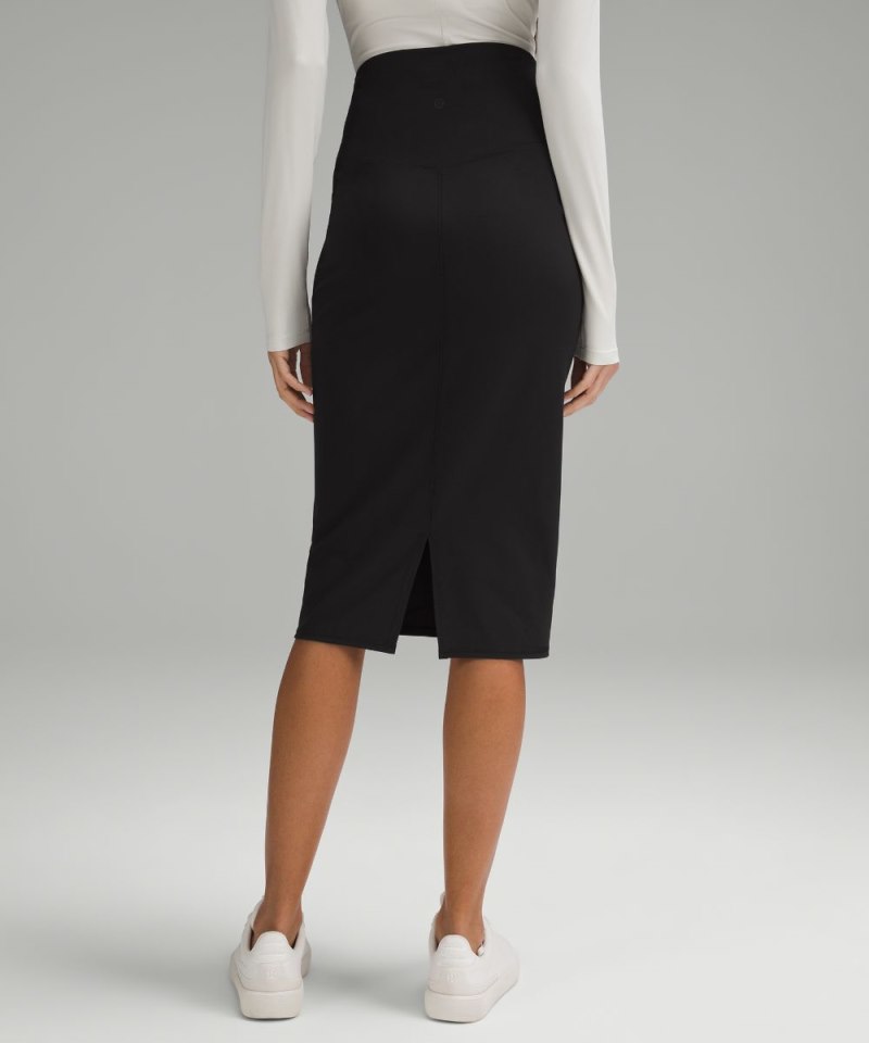 Lululemon Nulu Slim-Fit High-Rise Skirt Black Online Outlet Sale
