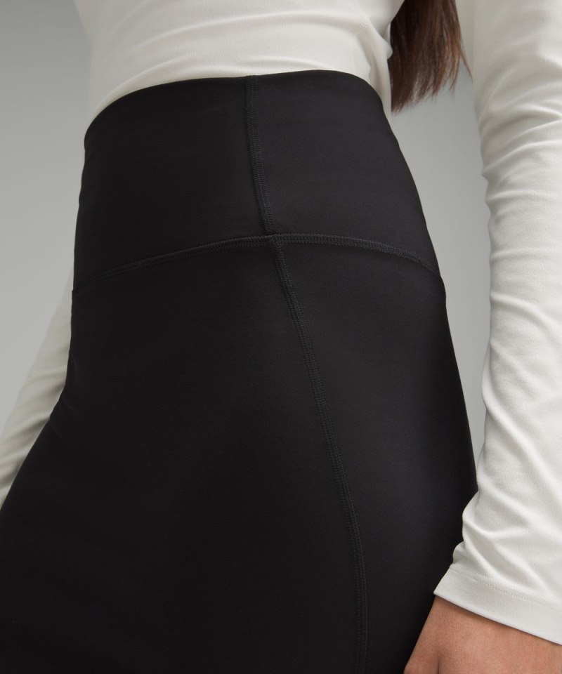 Lululemon Nulu Slim-Fit High-Rise Skirt Black Online Outlet Sale