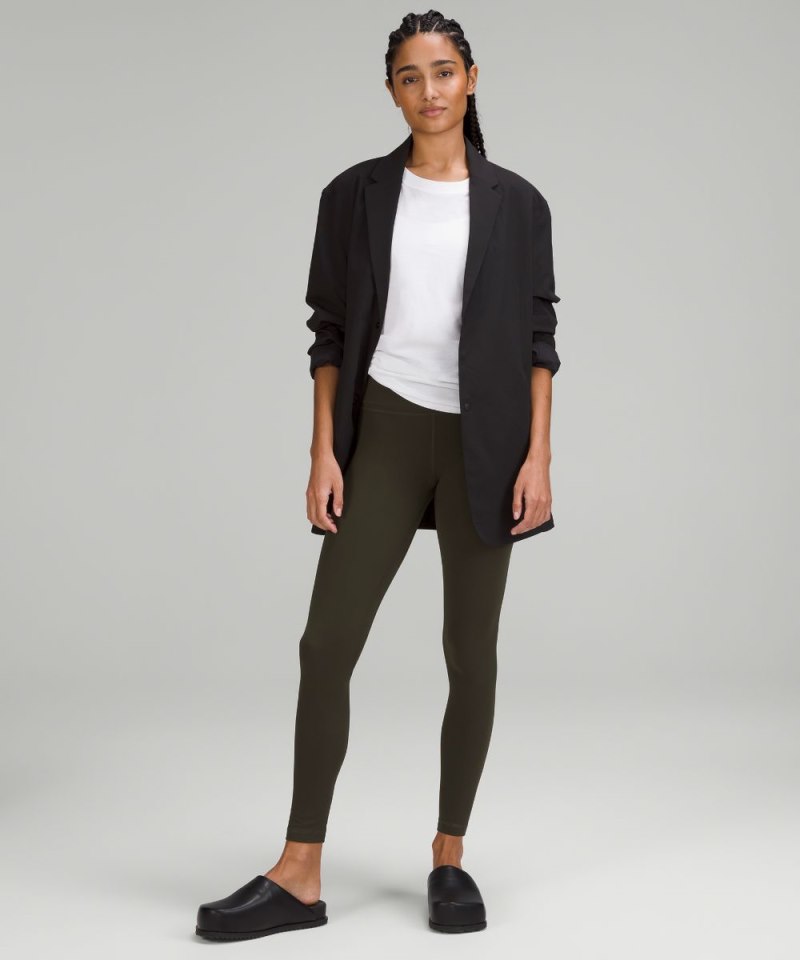 Lululemon lululemon Align™ High-Rise Pant 28" Dark Olive Online Outlet Sale