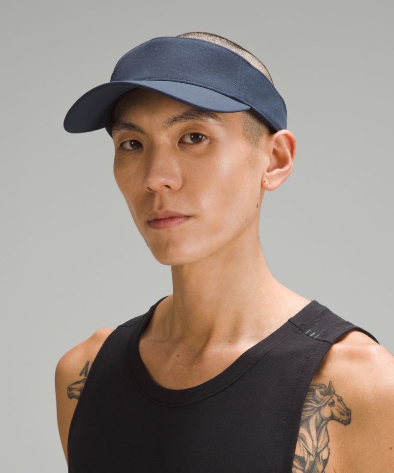 Lululemon Removable Sweatband All-Sport Visor True Navy Online Outlet Sale