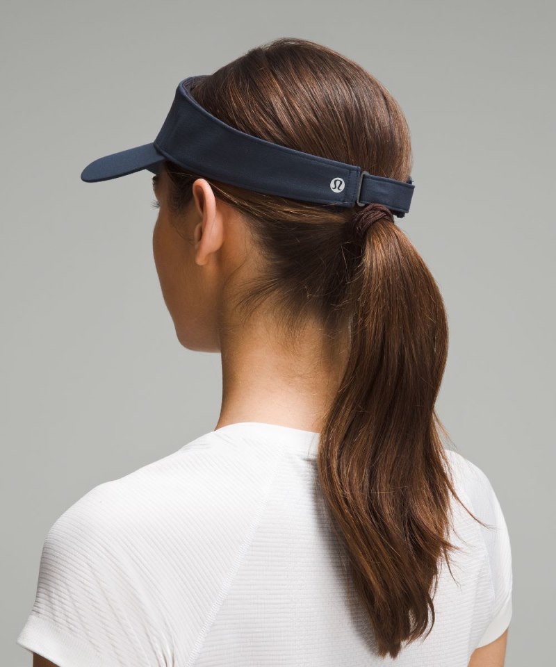 Lululemon Removable Sweatband All-Sport Visor True Navy Online Outlet Sale