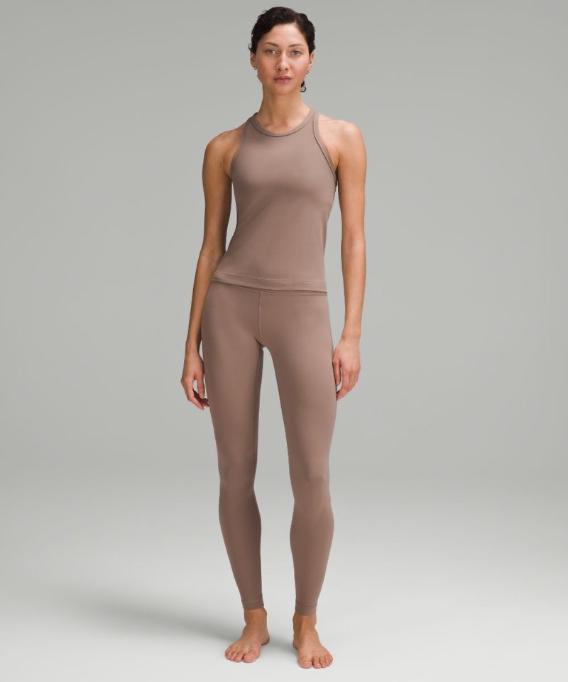 Lululemon lululemon Align™ Waist-Length Racerback Tank Top Taupetastic Online Outlet Sale