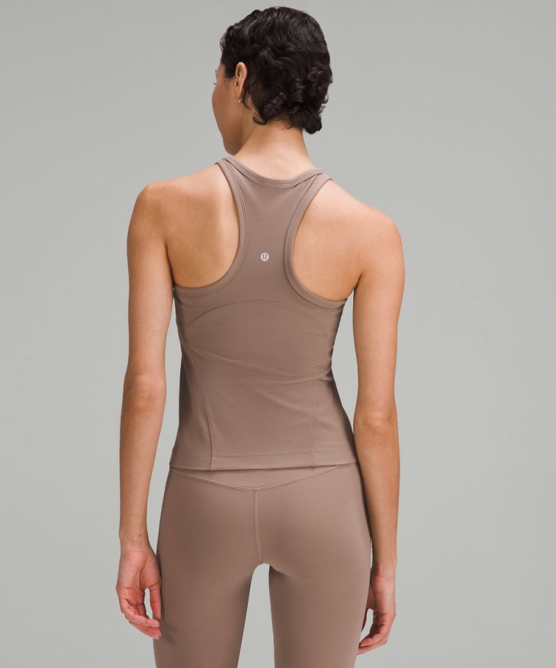 Lululemon lululemon Align™ Waist-Length Racerback Tank Top Taupetastic Online Outlet Sale