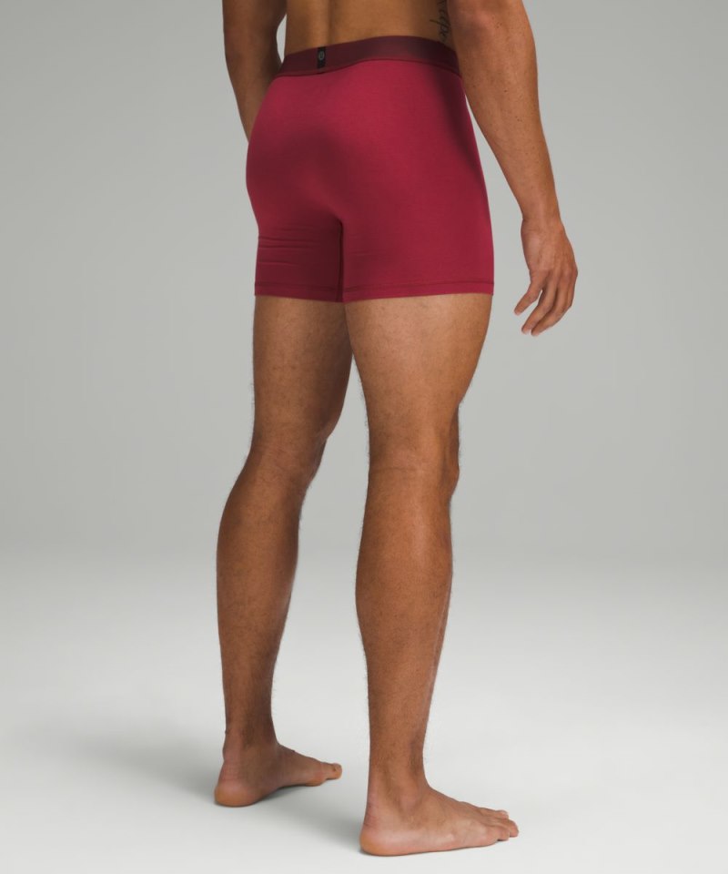 Lululemon Always In Motion Mesh Boxer 5" Gamay Red Online Outlet Sale