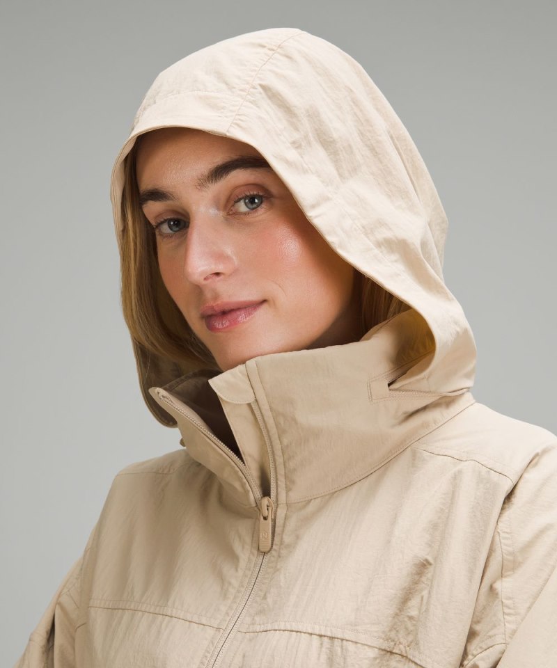 Lululemon Hooded Mid-Length Utility Jacket Trench Online Outlet Sale