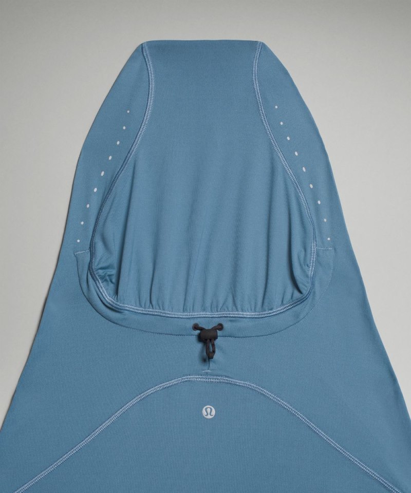 Lululemon Women's Lightweight Performance Hijab Utility Blue Online Outlet Sale