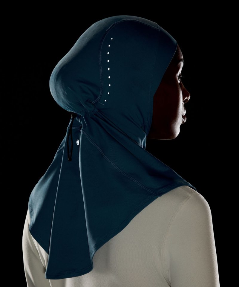 Lululemon Women's Lightweight Performance Hijab Utility Blue Online Outlet Sale