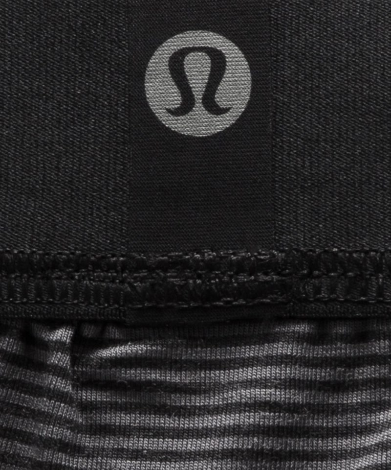 Lululemon Always In Motion Boxer 5" Jumie Stripe Anchor Black Online Outlet Sale