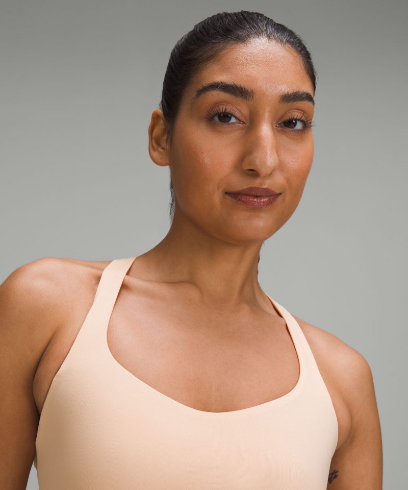 Lululemon Free to Be Bra - Wild *Light Support, A / B Cup Peach Bellini Online Outlet Sale