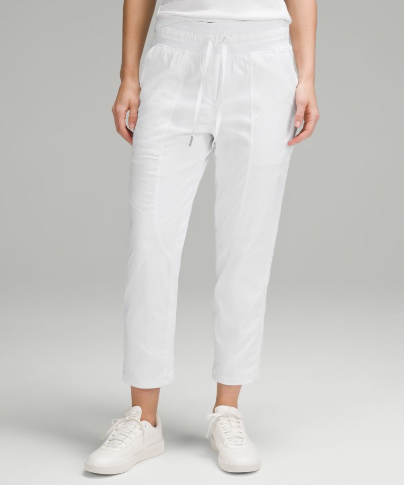 Lululemon Dance Studio Mid-Rise Cropped Pant White Online Outlet Sale