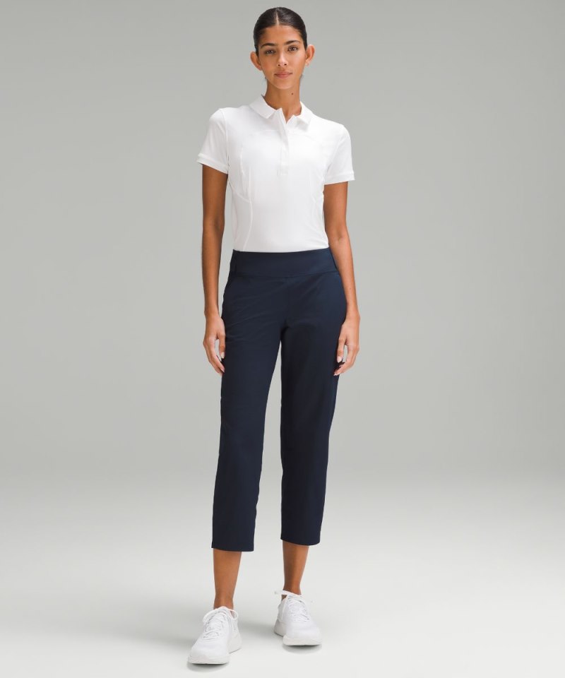 Lululemon Warpstreme Multi-Pocket Mid-Rise Golf Crop 24" True Navy Online Outlet Sale