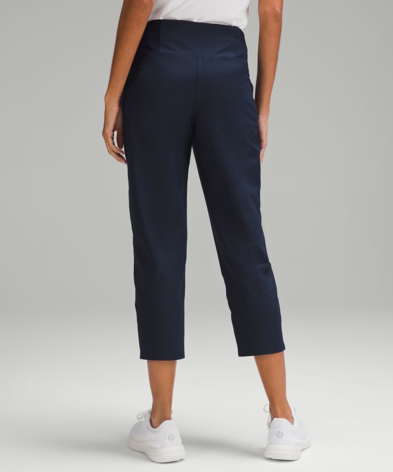 Lululemon Warpstreme Multi-Pocket Mid-Rise Golf Crop 24" True Navy Online Outlet Sale