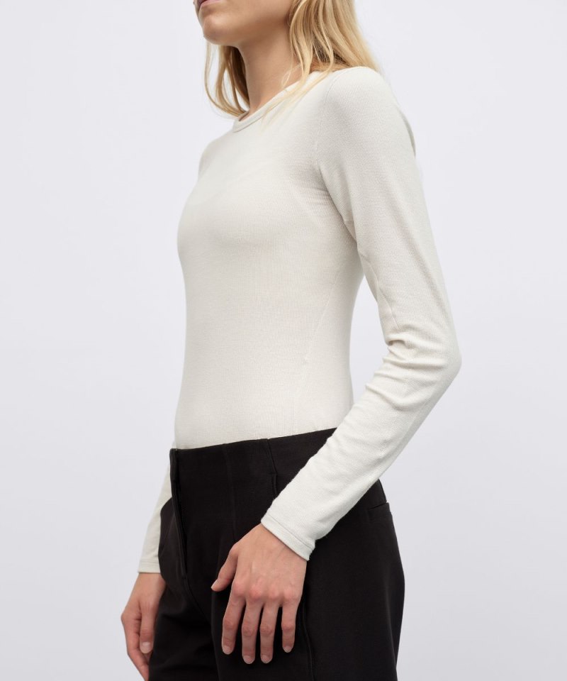 Lululemon Hold Tight Long-Sleeve Shirt Bone Online Outlet Sale